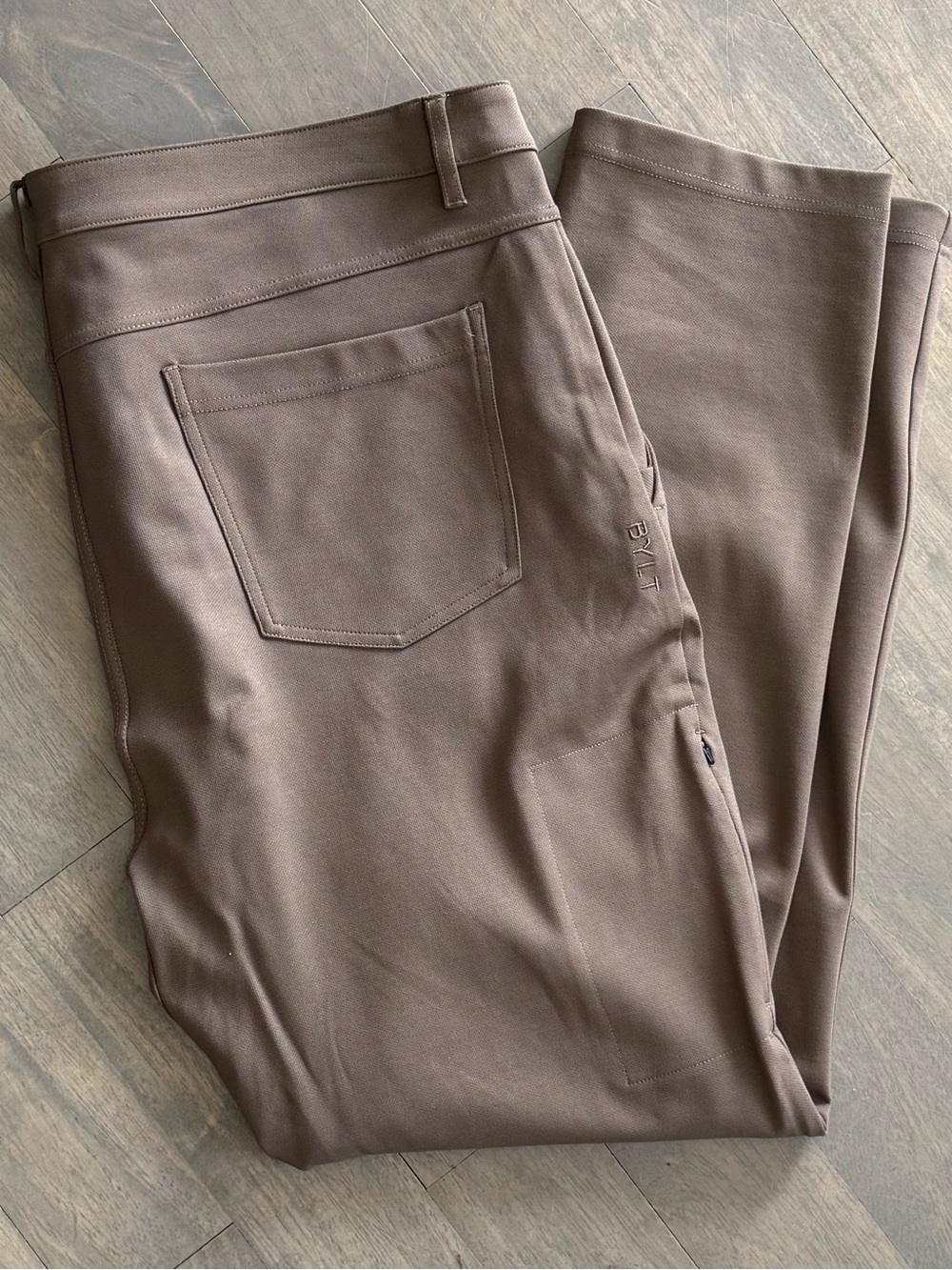 BYLT Dark Brown Everyday Pant 2.0